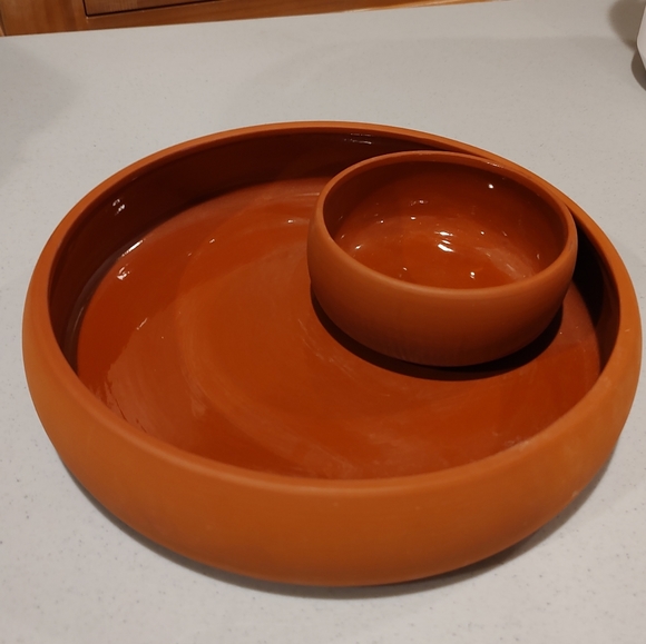 Dining Terracotta Chip And Dip From Crate Barrel Poshmark